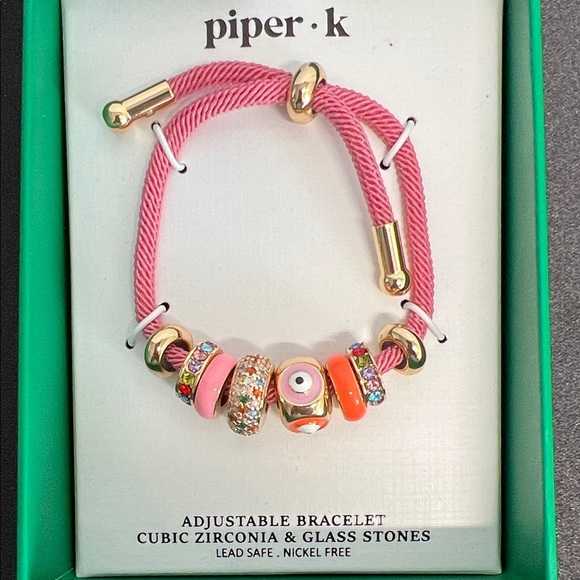 Piper K | Pink Gem Bracelet - Picture 3 of 9
